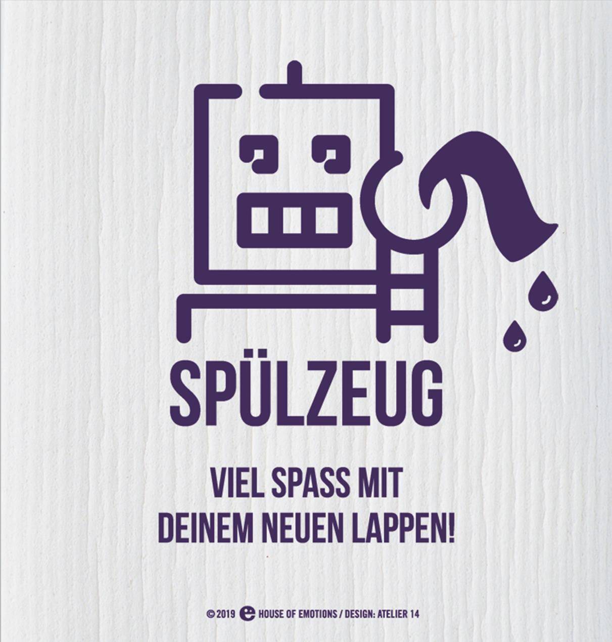 House of Emotions Spüllappen Spülzeug 920177 von House of Emotions GmbH