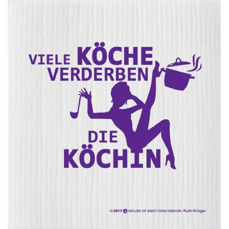 House of Emotions Spüllappen Viele Köche 720127 von House of Emotions GmbH