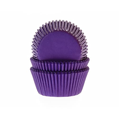 House of Marie 50 Muffinförmchen, lila von House of Marie