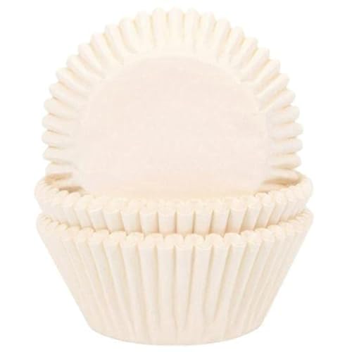 House of Marie Creme Muffinförmchen (Ivory/Elfenbein) 50Stück von House of Marie