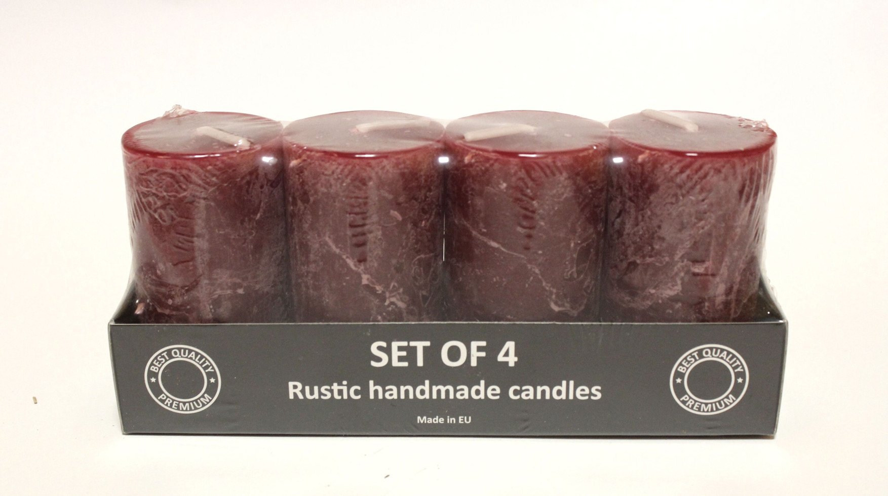 House of Rustic 4er Kerzen-Set weinrot Ø 6 x 9 cm House of Rustic 4er Kerzen-Set weinrot Ø 6 x 9 cm von House of Rustic