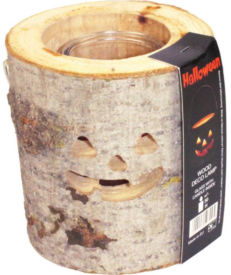 House of Rustic Dekofigur House of Rustic Holzlaterne Halloween Motiv Ø 13 x von House of Rustic