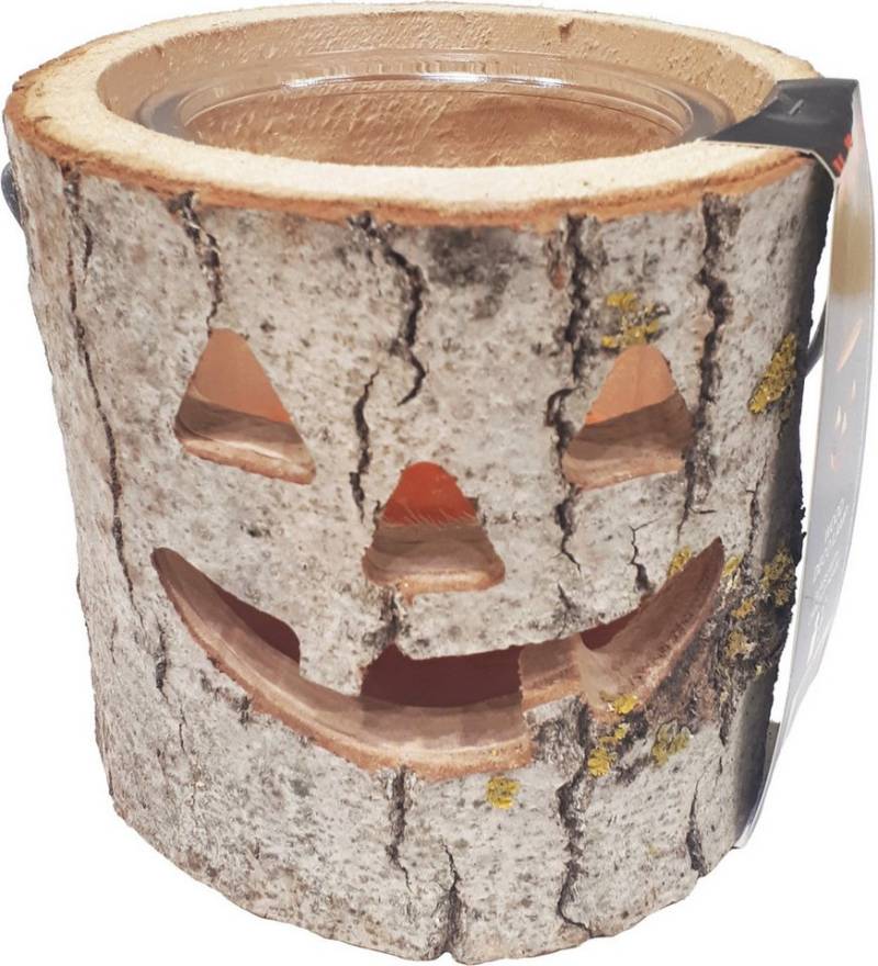 House of Rustic Windlicht House of Rustic Holzlaterne Halloween Ø 18 x 15 cm von House of Rustic