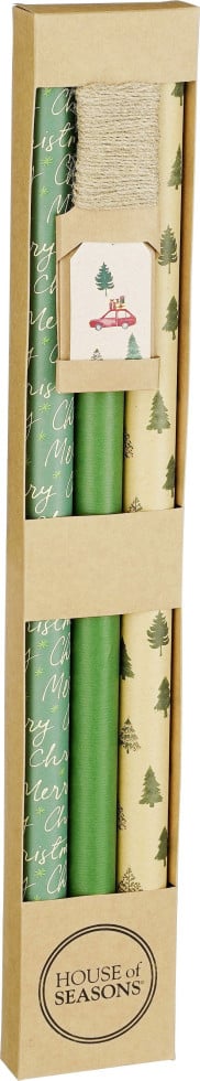 House of Seasons Geschenkpapier gruen 3 Stueck FSC Mix L 2 m x B 70 cm House of Seasons Geschenkpapier gruen 3 Stueck FSC Mix L 2 m x B 70 cm von House of Seasons