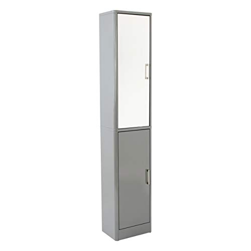 House & Homestyle Verspiegelte Tallboy-Einheit, grau, H 162cm x W 32cm x D 22cm House & Homestyle Verspiegelte Tallboy-Einheit, grau, H 162cm x W 32cm x D 22cm von House & Homestyle