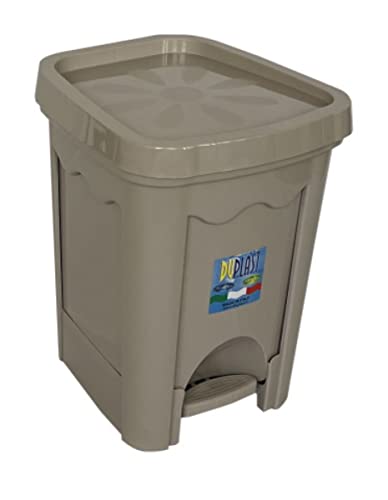 House&Style Mülleimer, Gänseblümchen, 6 l, Sand, wie abgebildet von House&Style