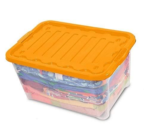 House & Style Vulcano Box Storage extragroß, Orange, 60 x 40 x 30 cm, 12 Einheiten von House&Style