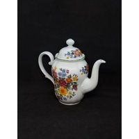 Seltmann Weiden E. Porzellan Teekanne Nr. 24695 | Bavaria W. Germany Barock von HouseAntiquesByAdele