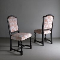 2 Drehstühle Mit Eichenholz | Schweden 1920Er Jahre von HouseOfVintFurniture