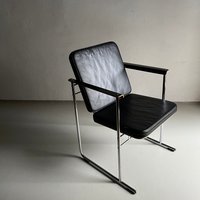 1 Von 2 Yrjö Kukkapuro Stahl-Ledersessel "Skaala" Sessel | Avarte Finnland Vintage 1 Von 2 Yrjö Kukkapuro Stahl-Ledersessel "Skaala" Sessel | Avarte Finnland Vintage von HouseOfVintFurniture