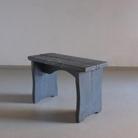 Rustikale Grau Gestrichene Sitzbank | Lettland 1950Er Jahre Rustikale Grau Gestrichene Sitzbank | Lettland 1950Er Jahre von HouseOfVintFurniture
