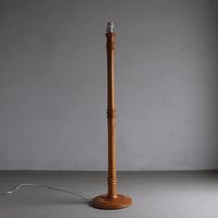 Rustikale Stehlampe Aus Kiefernholz | Schweden 1960Er Jahre Jahrgang von HouseOfVintFurniture