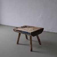 Vintage Wabi Sabi Beistelltisch Bank | 1970Er Jahre Vintage Wabi Sabi Beistelltisch Bank | 1970Er Jahre von HouseOfVintFurniture