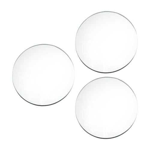 3 runde dekorative Spiegeltabletts aus Acryl für Tischdekoration, Wanddekoration, 15 cm, 20 cm, 30 cm, silberfarben 3 runde dekorative Spiegeltabletts aus Acryl für Tischdekoration, Wanddekoration, 15 cm, 20 cm, 30 cm, silberfarben von HouseVibe