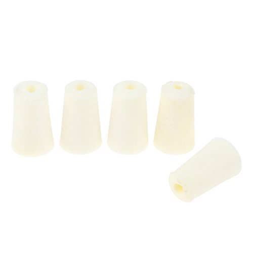 5 Stück Solider Silikon-Stopper in 5 Größen, 15–19 mm, Weiß, Premium, Labor, Haushalt, Industrie 5 Stück Solider Silikon-Stopper in 5 Größen, 15–19 mm, Weiß, Premium, Labor, Haushalt, Industrie von HouseVibe