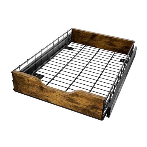 Ausziehbarer Schrank-Organizer, Schublade, Utensilienhalter unter der Spüle, Organizer, Schieberegal für Küche, Schlafzimmer, Speisekammer, 38,5 x 52 x 8,5 cm Ausziehbarer Schrank-Organizer, Schublade, Utensilienhalter unter der Spüle, Organizer, Schieberegal für Küche, Schlafzimmer, Speisekammer, 38,5 x 52 x 8,5 cm von HouseVibe