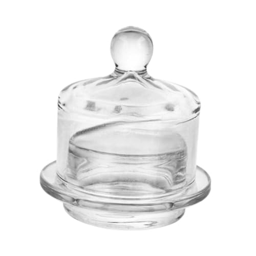 Butterdose aus Glas mit Deckel, süßer Behälter für Desserts, Mayo, kleine Früchte, 7 x 6 x 9,5 cm Butterdose aus Glas mit Deckel, süßer Behälter für Desserts, Mayo, kleine Früchte, 7 x 6 x 9,5 cm von HouseVibe