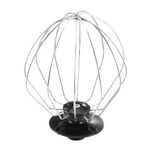 Edelstahl-Draht-Peitschenaufsatz für Mixer, Teigmaschine, 15 cm Länge, 12 cm Breite, Silber Edelstahl-Draht-Peitschenaufsatz für Mixer, Teigmaschine, 15 cm Länge, 12 cm Breite, Silber von HouseVibe