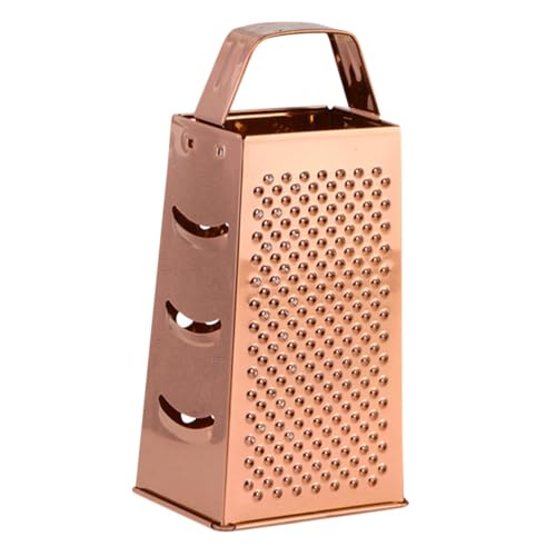 Gemüse- und Käsereibe aus Edelstahl, multifunktionaler Zerkleinerer für Hobbyköche, 23,5 x 11 x 8,5 cm Gemüse- und Käsereibe aus Edelstahl, multifunktionaler Zerkleinerer für Hobbyköche, 23,5 x 11 x 8,5 cm von HouseVibe