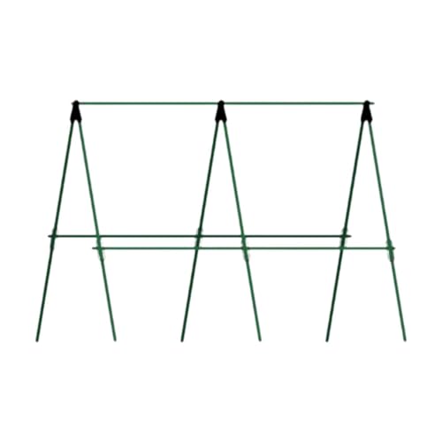 Gurkenspalier, Gartenspalier, stabil, tragbar, Metall, Pflanzenstecker für Reben, Hochbeet, Traubenblumen, Hinterhof, 60 x 60 cm Gurkenspalier, Gartenspalier, stabil, tragbar, Metall, Pflanzenstecker für Reben, Hochbeet, Traubenblumen, Hinterhof, 60 x 60 cm von HouseVibe