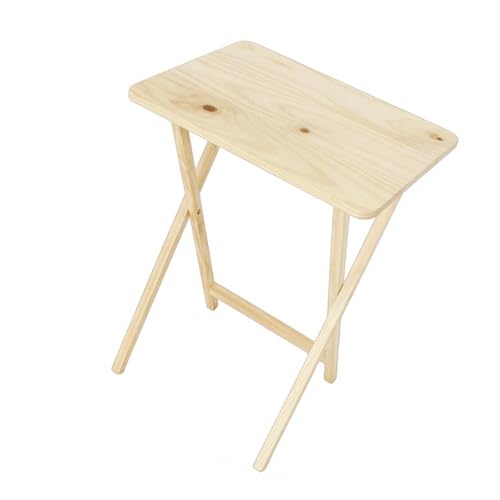 HouseVibe Klappbarer Frühstücks-Nachttisch, platzsparend für kleinen Raum, 48,3 x 36,8 x 66 cm, kompakte Aufbewahrung, stabil, tragbar, multifunktional von HouseVibe