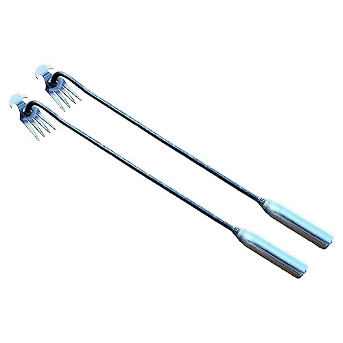 HouseVibe Manuelles Unkrautwerkzeug für Rasen und Garten, Edelstahl, Grasentferner, mit ergonomischem Griff, 50 cm, 2 Stück HouseVibe Manuelles Unkrautwerkzeug für Rasen und Garten, Edelstahl, Grasentferner, mit ergonomischem Griff, 50 cm, 2 Stück von HouseVibe
