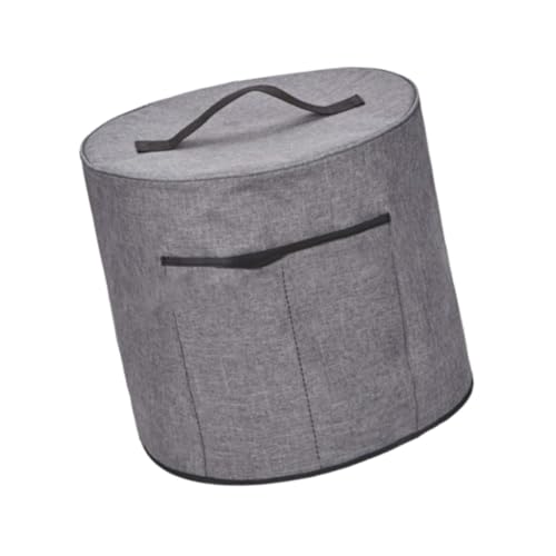 Luftfritteusen-Abdeckung für Küchengeräte, Staubschutz, Polyester, staubdicht, Abdeckung für Kochgeschirr, 38 x 38,7 cm, Grau von HouseVibe