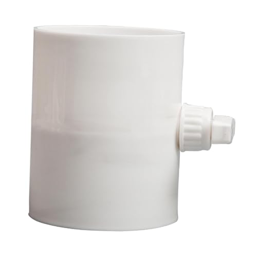 Manueller Volumendämpfer aus PVC, Luftk-Regelventil für Lüftungssysteme, rund, verstellbarer Luftstromregler, Innendurchmesser 200 mm von HouseVibe