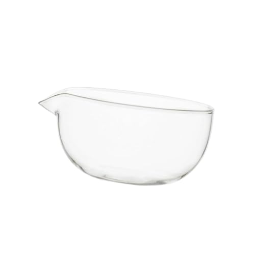 Matcha-Schüssel aus Borosilikatglas, Chawan mit Ausgießer, hitzebeständig, Teetasse, Matcha-Mixer, Teetasse für Küche, Büro, Zuhause, 300 ml Matcha-Schüssel aus Borosilikatglas, Chawan mit Ausgießer, hitzebeständig, Teetasse, Matcha-Mixer, Teetasse für Küche, Büro, Zuhause, 300 ml von HouseVibe