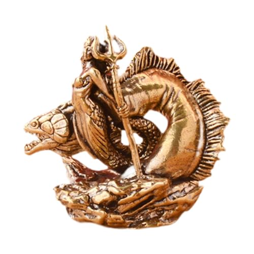 Medusa griechische Statue, Ornament, Messing-Skulptur, mythologische Figur, Heimdekoration, Geschenk, 5 x 4,7 x 4 cm Medusa griechische Statue, Ornament, Messing-Skulptur, mythologische Figur, Heimdekoration, Geschenk, 5 x 4,7 x 4 cm von HouseVibe