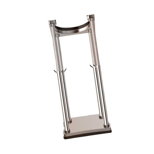 Universelle Unterbau-Spülbeckenhalterung für stabile Waschbeckenmontage, verstellbare Edelstahl-Stützstange mit großem Sockel-Design, 36 cm bis 46 cm Universelle Unterbau-Spülbeckenhalterung für stabile Waschbeckenmontage, verstellbare Edelstahl-Stützstange mit großem Sockel-Design, 36 cm bis 46 cm von HouseVibe