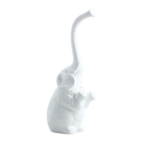 WC-Bürste und Halter-Set, Elefanten-Design, modern, ergonomisch, platzsparend, WC-Bürstenhalter für Badezimmer, Zuhause, 14,5 x 9,5 x 34 cm WC-Bürste und Halter-Set, Elefanten-Design, modern, ergonomisch, platzsparend, WC-Bürstenhalter für Badezimmer, Zuhause, 14,5 x 9,5 x 34 cm von HouseVibe