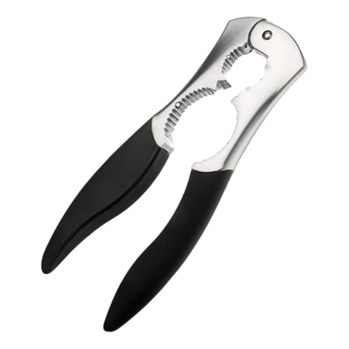 Walnussknacker-Werkzeug, Zinklegierung, Nussöffner mit rutschfestem Griff, 3-in-1, multifunktionales Küchenutensil für Walnüsse, Mandeln, Haselnüsse Walnussknacker-Werkzeug, Zinklegierung, Nussöffner mit rutschfestem Griff, 3-in-1, multifunktionales Küchenutensil für Walnüsse, Mandeln, Haselnüsse von HouseVibe