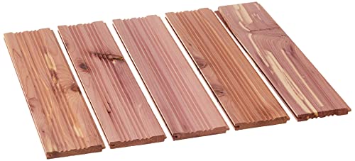 CedarFresh 25003-1 Schubladeneinlagen, ineinandergreifend, Zedernholz, 5 Stück von Household Essentials