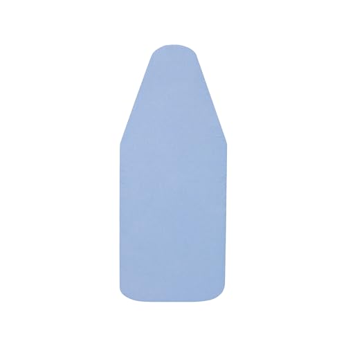 Household Essentials 1 Piece Tabletop Ironing Board Cotton Cover Fiber Tisch-Bügelbrettbezug 100% Baumwolle & 4 mm Faser-Pad, blau, 10 Bottles von Household Essentials