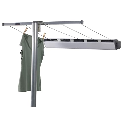 Household Essentials 3-Piece Clothesline Post Designed for The 15 by 7-Inch Retractable Dryer Household Essentials 3-Piece Clothesline Post Designed for The 15 by 7-Inch Retractable Dryer von Household Essentials