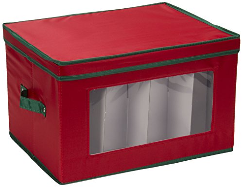Household Essentials Aufbewahrungsbox rot/grün von Household Essentials
