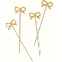Gold Bow Cocktail-Spießchen von HouseofGleason