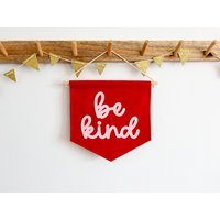 Be Kind Mini Filz Banner Kinderzimmer Wanddekoration Dekoration Be Kind Mini Filz Banner Kinderzimmer Wanddekoration Dekoration von HouseofHooray