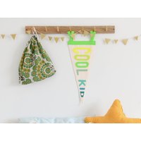 Cool Kid Wimpel Flagge Kinderzimmer Wanddeko Deko von HouseofHooray