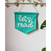 Lasst Uns Lesen Kinderzimmer Wanddekoration Wanddeko Aus Filz Lasst Uns Lesen Kinderzimmer Wanddekoration Wanddeko Aus Filz von HouseofHooray