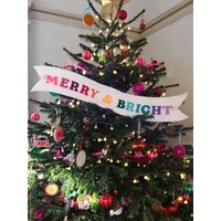 Merry & Bright Girlande Für Den Weihnachtsbaum Merry & Bright Girlande Für Den Weihnachtsbaum von HouseofHooray