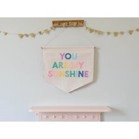 You Are My Sunshine Wandbanner Pastel You Are My Sunshine Wandbanner Pastel von HouseofHooray