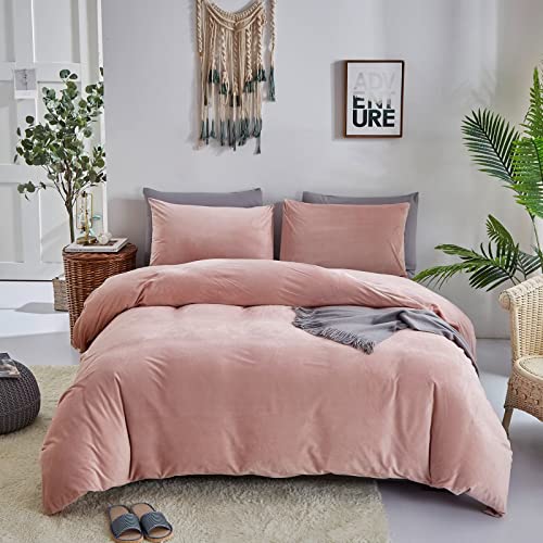Houseri Bettbezug, Samt, für Queen-Size-Betten, flauschig, warm, Flanell, flauschig, flauschig, Micromink Sherpa, Plüsch, Queen-Size-Bett Houseri Bettbezug, Samt, für Queen-Size-Betten, flauschig, warm, Flanell, flauschig, flauschig, Micromink Sherpa, Plüsch, Queen-Size-Bett von Houseri