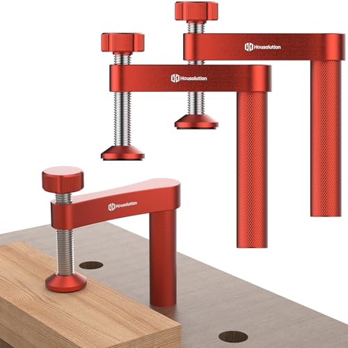 Housolution 2er-Set Bankhaken 20mm, 3/4 -Zoll -Hundelöcher Workbench -Clip für Holzbearbeitung, Höhenverstellbare MFT-Spannzwinge, Workbench -Zubehör für Holzschnitzrouting -Schleifen Housolution 2er-Set Bankhaken 20mm, 3/4 -Zoll -Hundelöcher Workbench -Clip für Holzbearbeitung, Höhenverstellbare MFT-Spannzwinge, Workbench -Zubehör für Holzschnitzrouting -Schleifen von Housolution