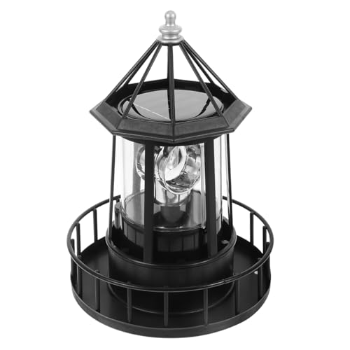 1stk Rotierendes Solarlicht Solarleuchtturm Mit Rundumkennleuchte Drehbarer Led-solarleuchtturm Leuchtfeuer Leuchtturm Lampe Leuchtturm-rasenverzierung Schmiedeeisen Laterne Abs 1stk Rotierendes Solarlicht Solarleuchtturm Mit Rundumkennleuchte Drehbarer Led-solarleuchtturm Leuchtfeuer Leuchtturm Lampe Leuchtturm-rasenverzierung Schmiedeeisen Laterne Abs von Housoutil