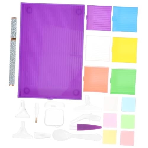 Housoutil Diamant-malwerkzeug Aufbewahrungsbox Strass-Halter Und Bastelwerkzeugen Für DIY-Diamant-Zeichnung Und Perlenkunst Housoutil Diamant-malwerkzeug Aufbewahrungsbox Strass-Halter Und Bastelwerkzeugen Für DIY-Diamant-Zeichnung Und Perlenkunst von Housoutil