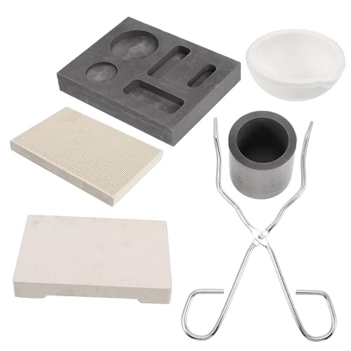 Housoutil 1 Satz Graphit Kreuzform Set Teilig Hochreines Graphit Gussform Set für Gold und Andere Legierungen Temperaturbeständig für Schmuckherstellung und Schmelzarbeiten Housoutil 1 Satz Graphit Kreuzform Set Teilig Hochreines Graphit Gussform Set für Gold und Andere Legierungen Temperaturbeständig für Schmuckherstellung und Schmelzarbeiten von Housoutil