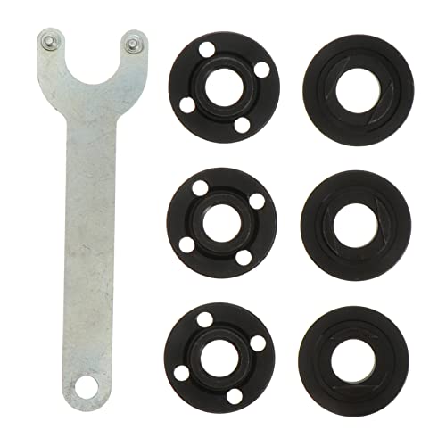 Housoutil 1 Satz Haltbarer Winkelschlüssel Flanschmutter Kit Schraubenschlüssel mit ergonomischem Design für einfache Montage und Demontage Tragbares Werkzeug für Winkelschleifer Housoutil 1 Satz Haltbarer Winkelschlüssel Flanschmutter Kit Schraubenschlüssel mit ergonomischem Design für einfache Montage und Demontage Tragbares Werkzeug für Winkelschleifer von Housoutil