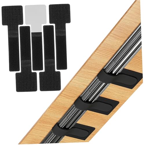 Housoutil 1 Satz Kabelmanagement Kabelorganizer Für Geräte Drahtorganisator Unter Dem Schreibtisch Kabelorganisatoren Unter Desk Wire Management Klebedraht-organizer Nylon Black 40st von Housoutil